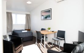 accommodation for one person with full kitchen facilities